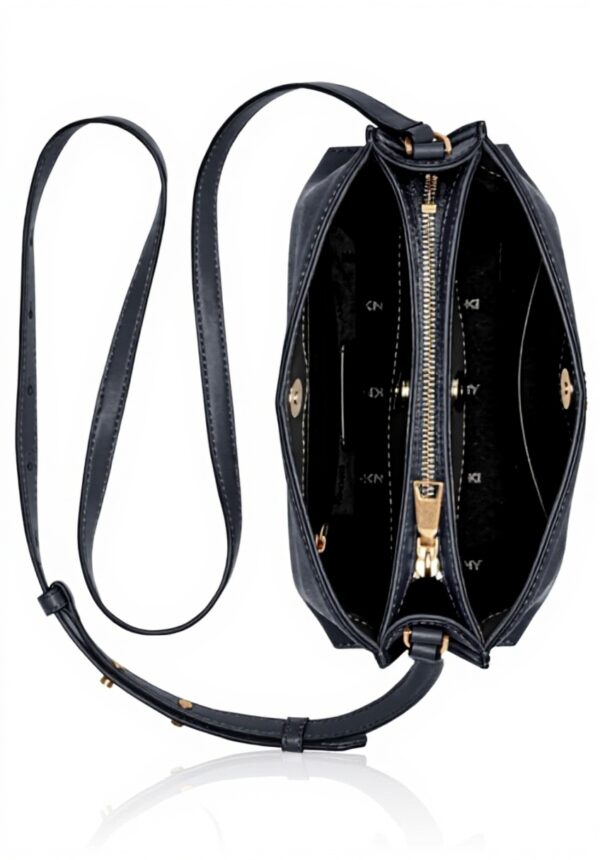 Sac bandoulière DKNY Alya Cuir Femme Deep Sea