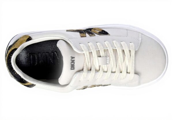 Baskets DKNY Abeni Femme Cuir Veau Plateforme Lacets