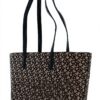 Cabas DKNY Bryant Zip Tote M Chino Charbon Femme