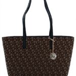 Cabas DKNY Bryant Zip Tote M Chino Charbon Femme