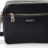 Sac bandoulière DKNY femme noir compact design qualité-0