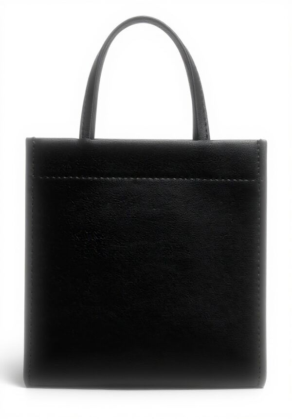 Sac bandoulière DKNY Carter Mini Tote Noir Argent femme