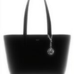 Sac shopper DKNY Bryant cuir marron clair femme