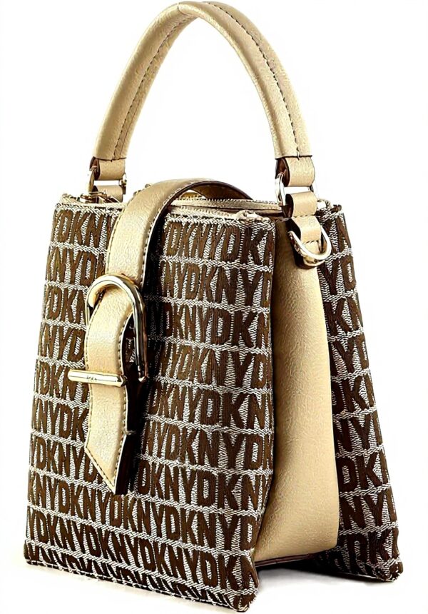 Sac bandoulière DKNY Deena Chino Kaki Clair Femme