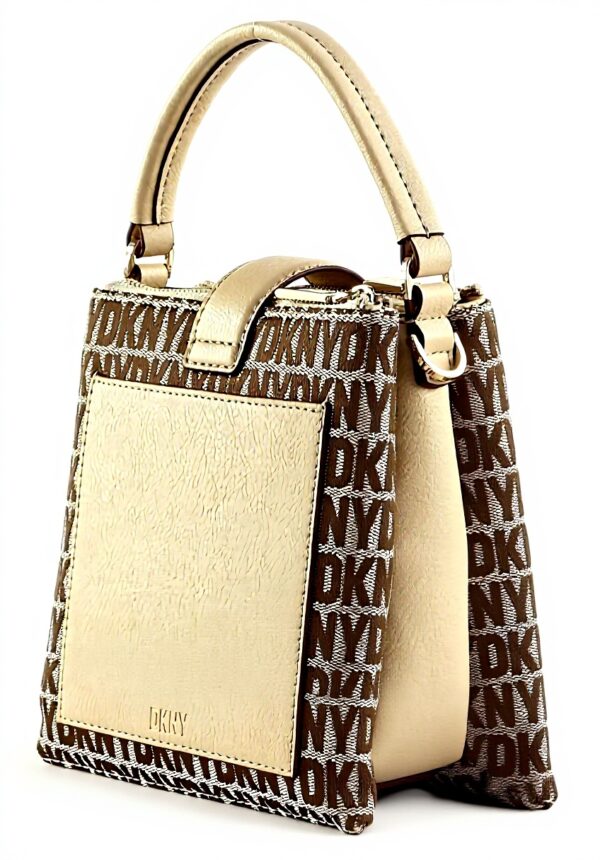 Sac bandoulière DKNY Deena Chino Kaki Clair Femme