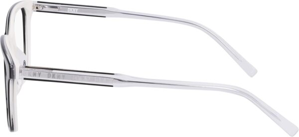 Lunettes de soleil DKNY DK5065 Mixte Noir Blanc Laminé-2