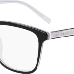 Lunettes de soleil DKNY DK5065 Mixte Noir Blanc Laminé-0