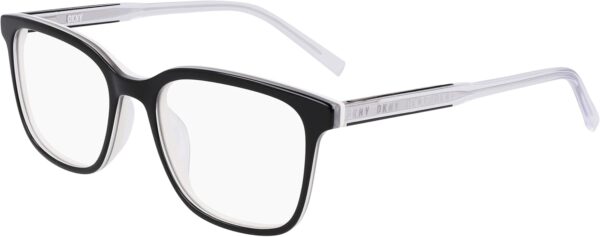 Lunettes de soleil DKNY DK5065 Mixte Noir Blanc Laminé-0