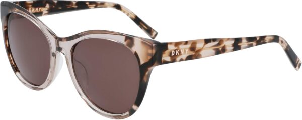 DKNY DK533S Sunglasses Women Nude Tortoise Acetate-0