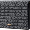 Pochette Farah DKNY Clutch Femme PVC Texturé Sangle-1