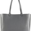 Sac à main DKNY Alya Tote Femme Gris Foncé Noir Doré-2