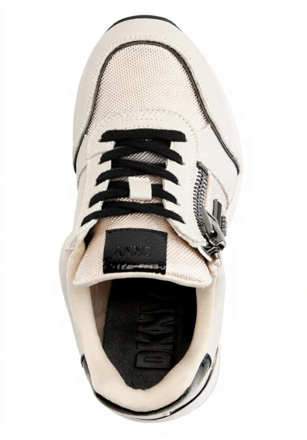 Baskets mode DKNY Kai Lace-up Wedge cuir femme