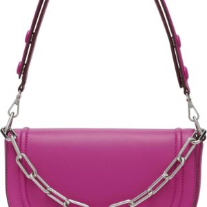 Sac bandoulière DKNY Orion Convertible Flap cuir grainé-0