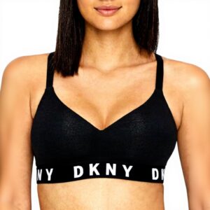 Soutien-gorge push-up sans fil DKNY confort coton modal