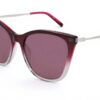 Lunettes de soleil DKNY Mixte Crystal Plum Smoke Gr