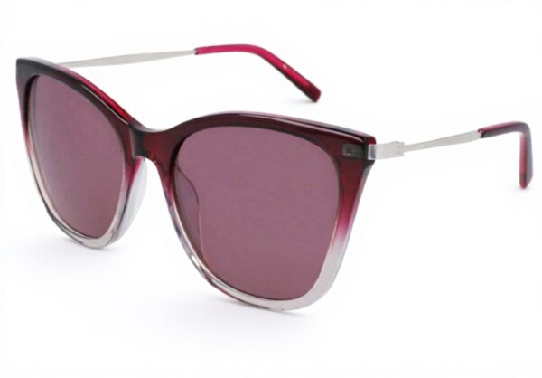Lunettes de soleil DKNY Mixte Crystal Plum Smoke Gr