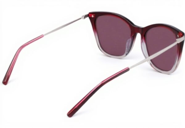 Lunettes de soleil DKNY Mixte Crystal Plum Smoke Gr