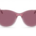 Lunettes de soleil DKNY Mixte Crystal Plum Smoke Gr