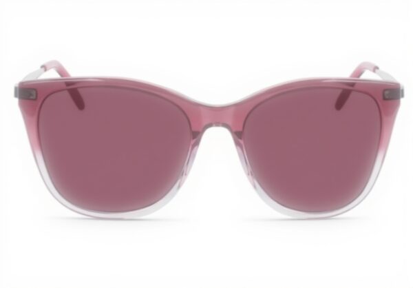 Lunettes de soleil DKNY Mixte Crystal Plum Smoke Gr