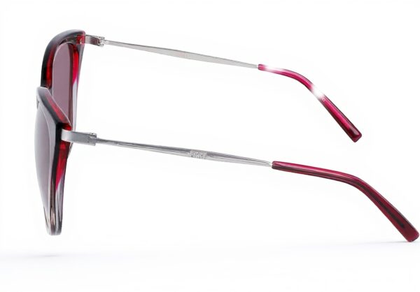 Lunettes de soleil DKNY Mixte Crystal Plum Smoke Gr