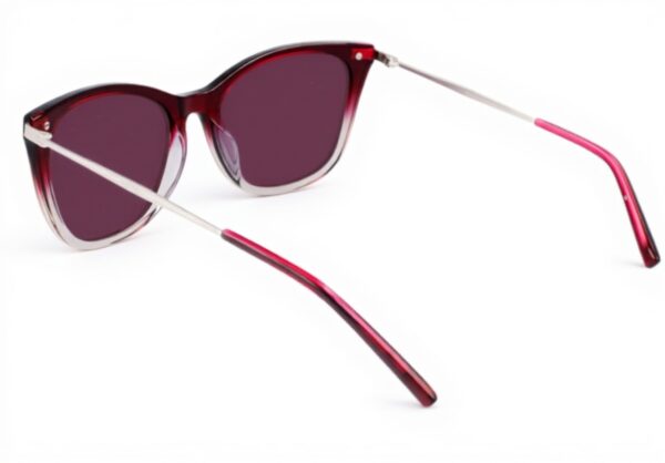 Lunettes de soleil DKNY Mixte Crystal Plum Smoke Gr