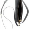Sac bandoulière DKNY Irina Femme Cuir Noir Or