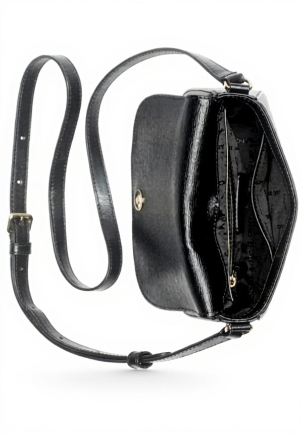 Sac bandoulière DKNY Bryant Noir doré contemporain femme