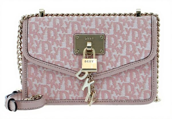 Sac bandoulière DKNY Elissa rose femme mode pratique