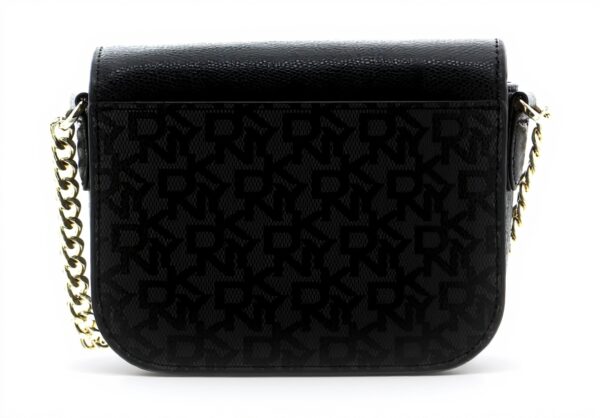 Sac bandoulière DKNY Felicia Flap Crossbody Noir Logo