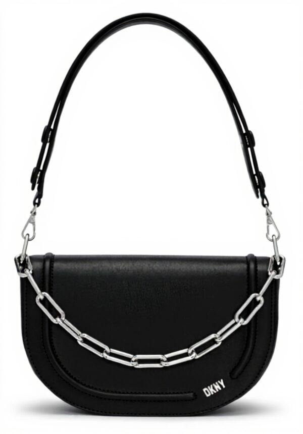 Sac porté épaule DKNY Orion noir femme élégant moderne
