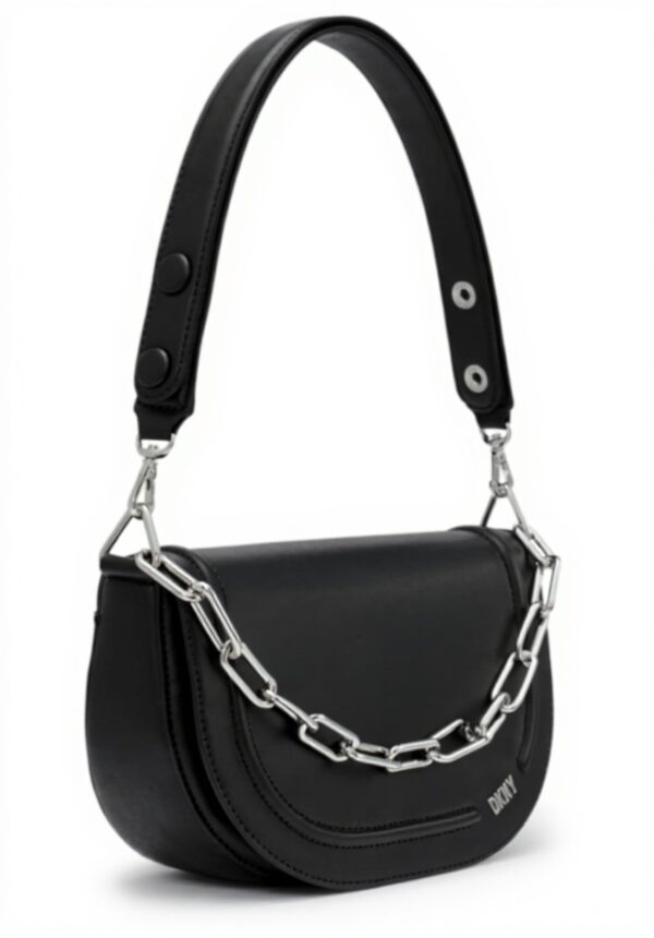 Sac porté épaule DKNY Orion noir femme élégant moderne